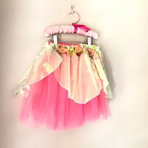 Fairy Petals Tulle Tutu with Headband